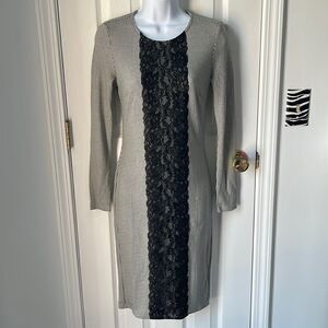 Midi long sleeve dress